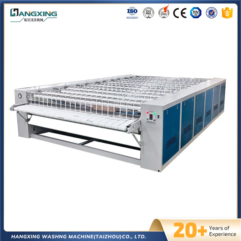 Automatiska enkelrullar dubbel rullar strykmaskin