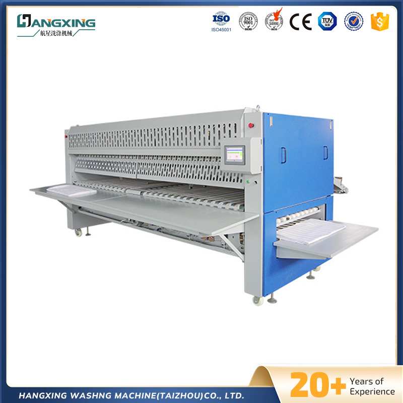 Helt automatiskt Hotel Bed Sheet Folding Machine