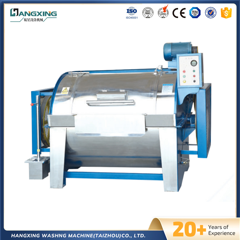 Fullautomatisk industriell horisontell tvättmaskin Fullautomatisk industriell horisontell tvättmaskin